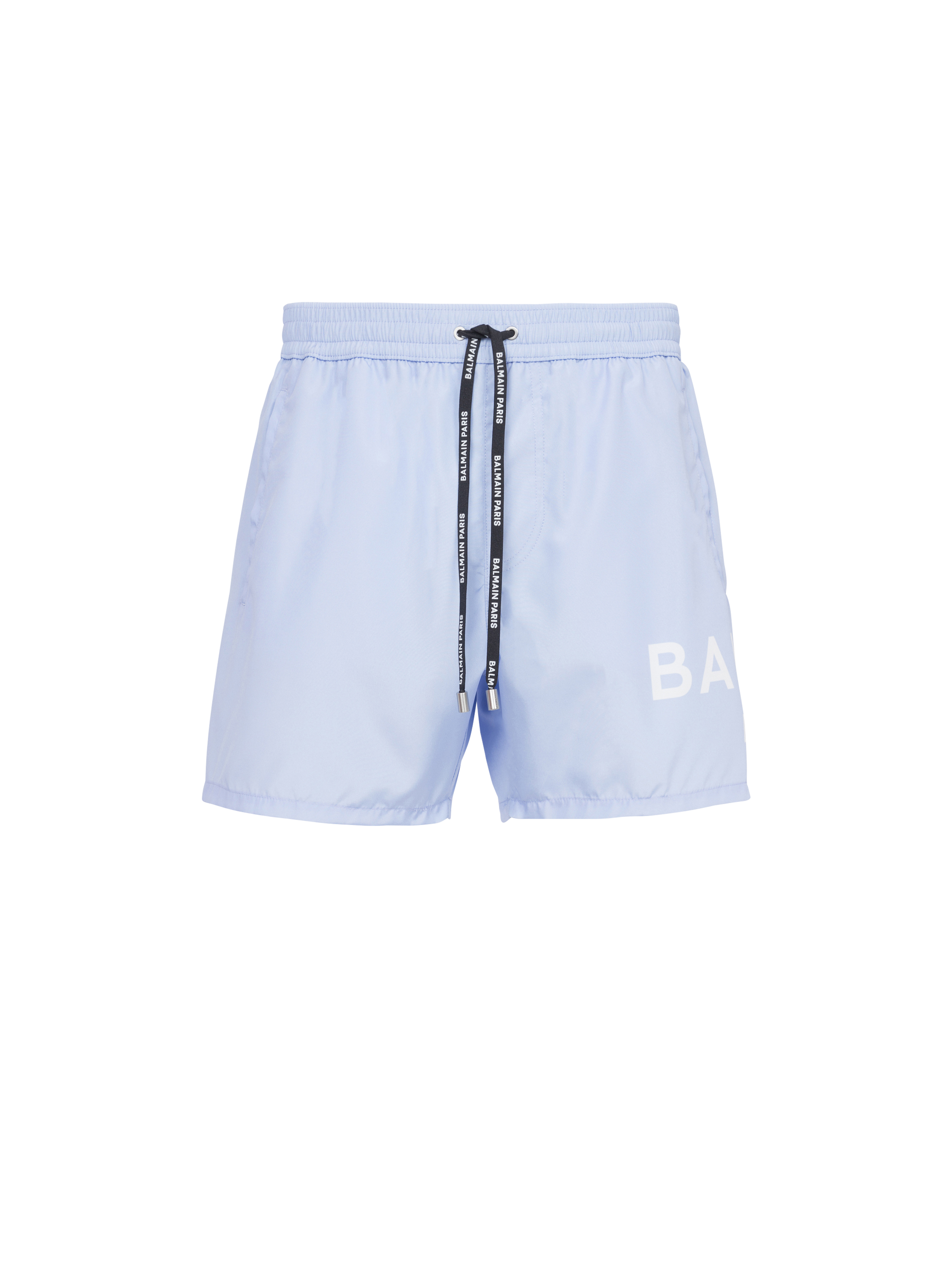 Balmain logo swim shorts, blue