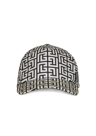 Gorra de nailon con monograma de Balmain