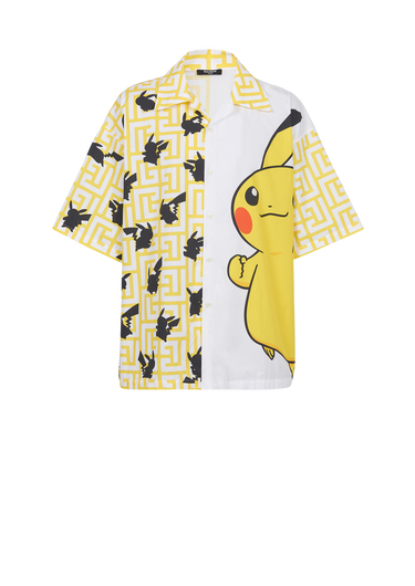 Unisex - Camisa con estampado Pokémon oversize