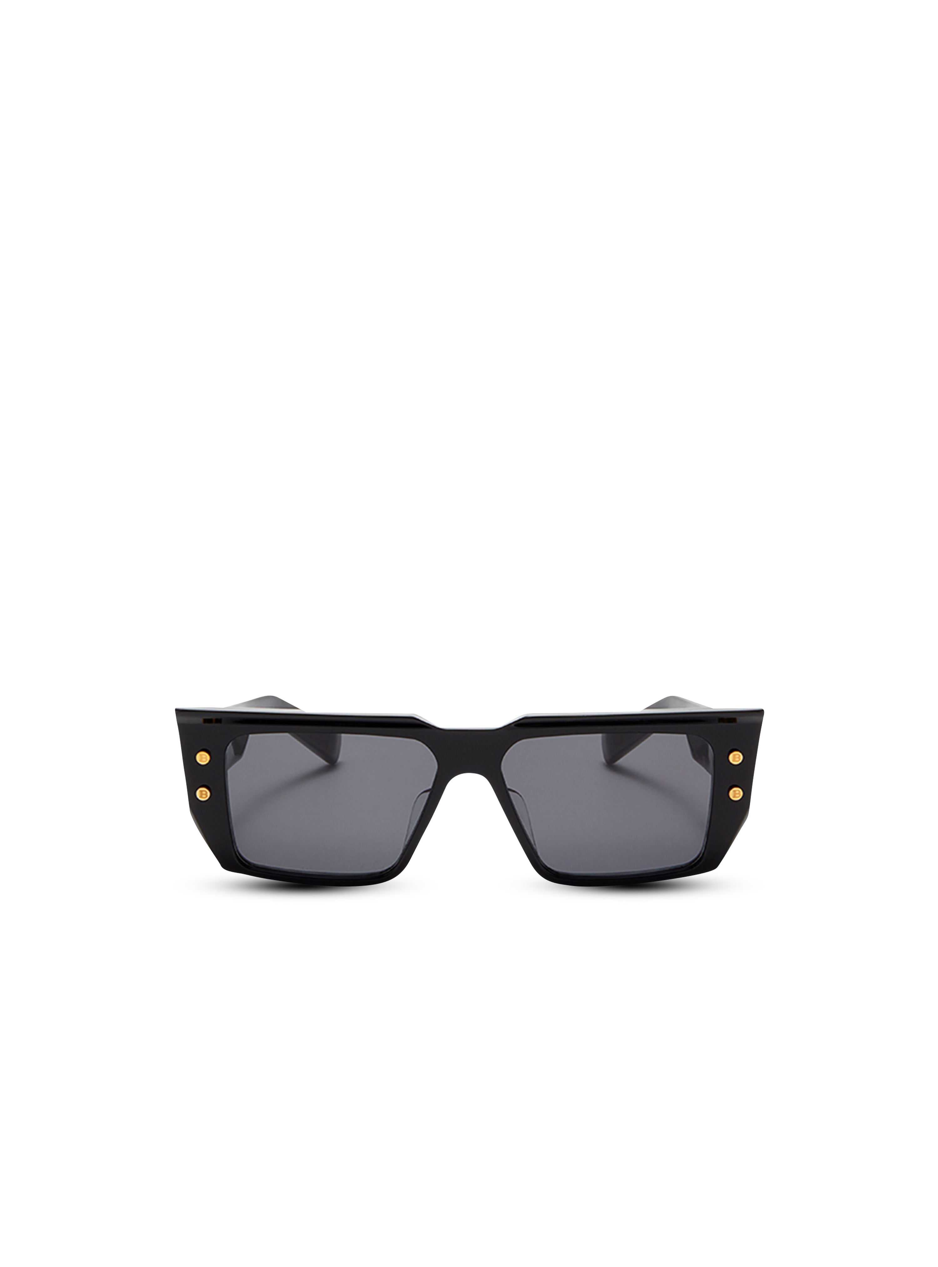 Gafas de sol de acetato B-VI, negro