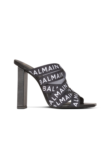 Sandalias Union con logotipo de Balmain
