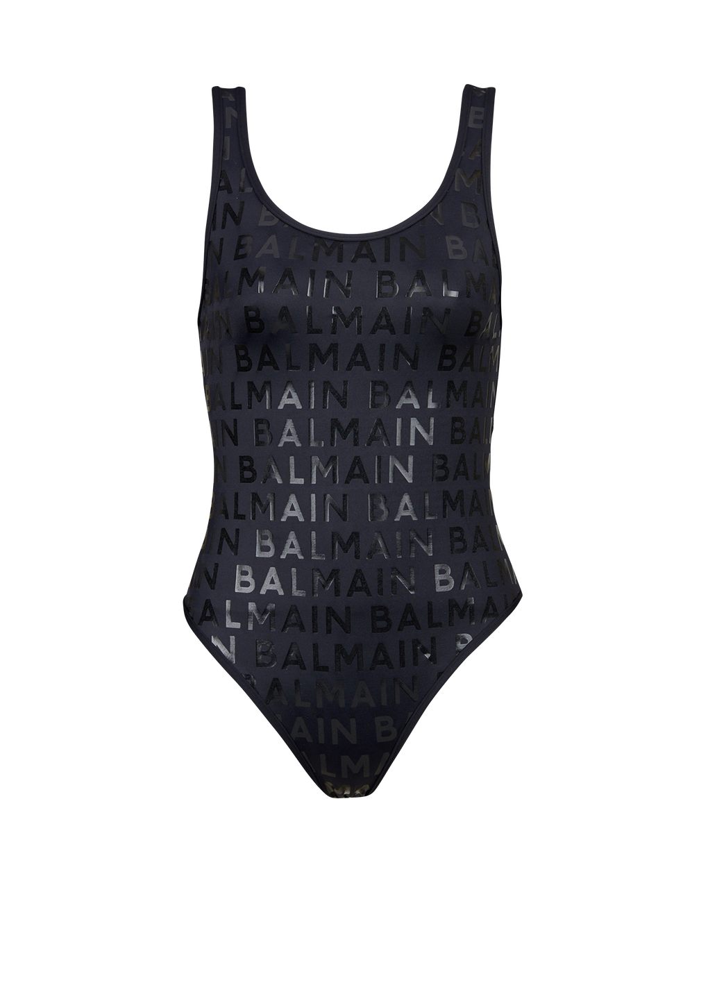 Bañador con logotipo de Balmain, negro, hi-res