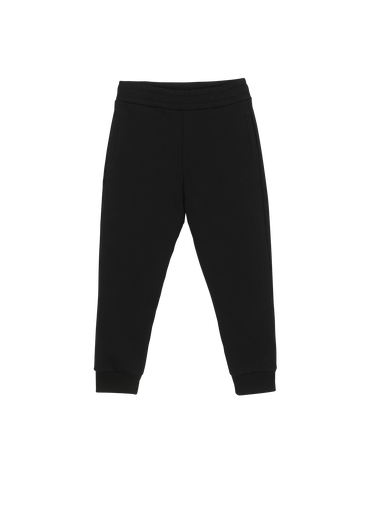 Pantalones de jogging de algodón con logotipo de Balmain
