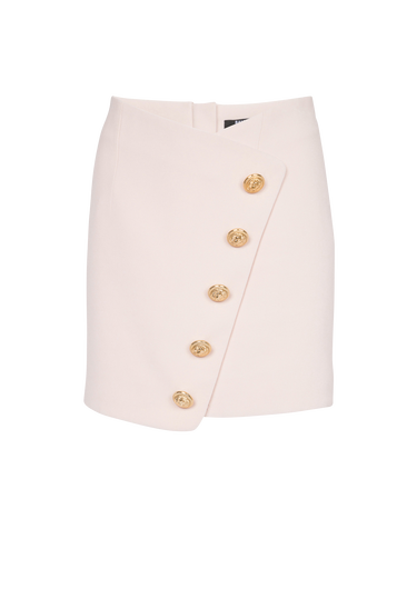 Short crêpe skirt