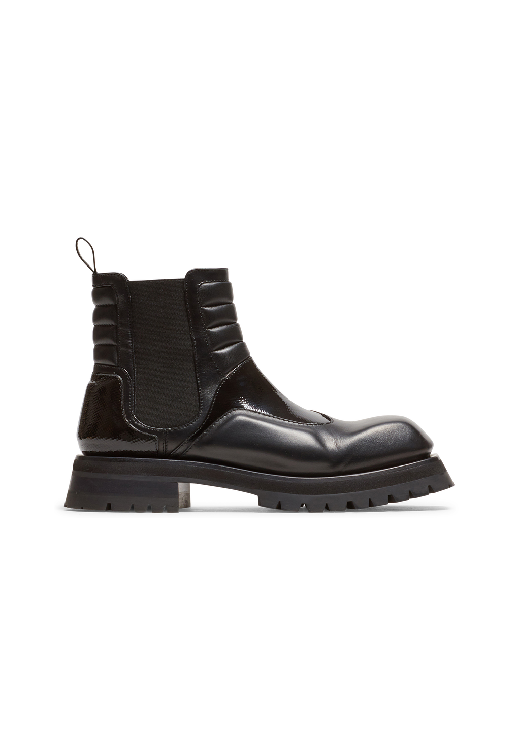 Smooth leather Army Phil Chelsea boots, black, hi-res