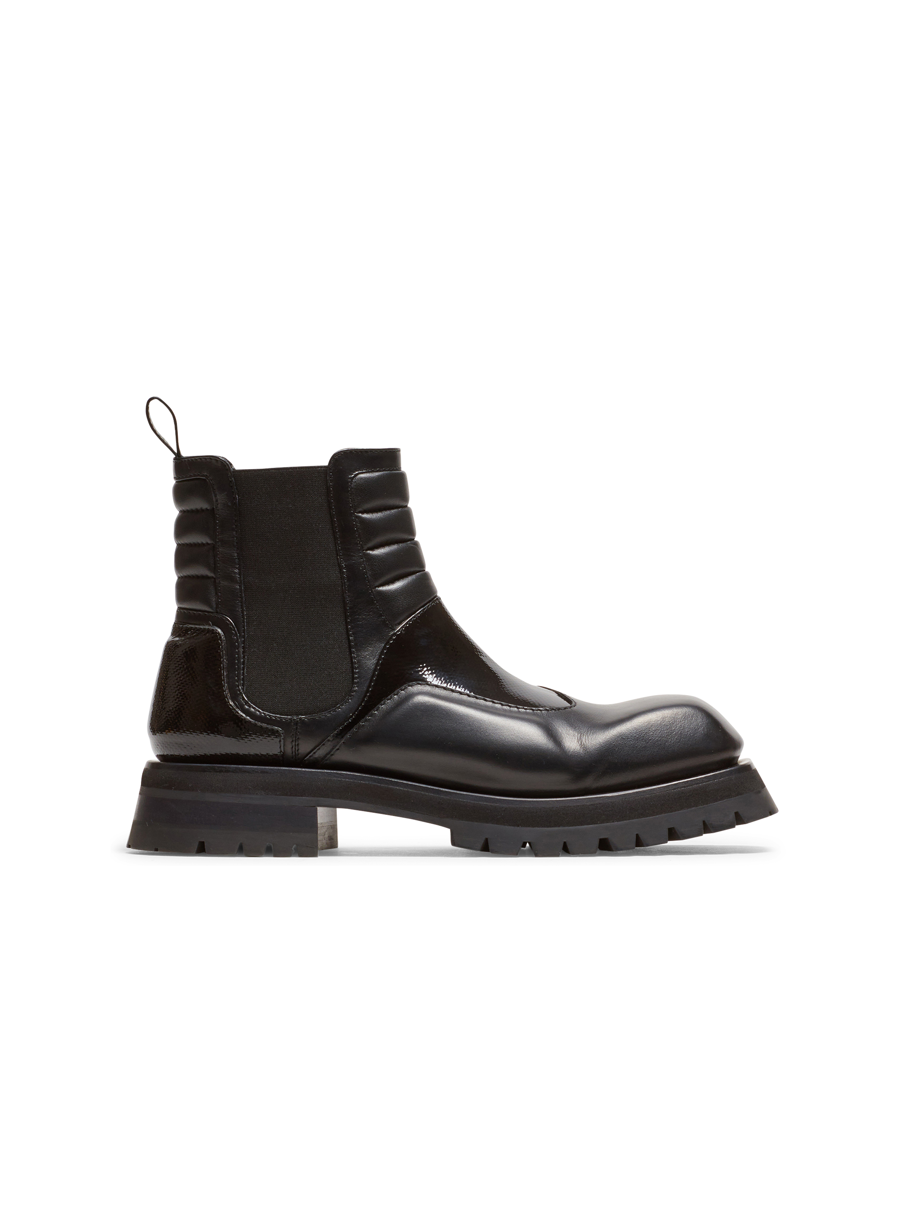 Smooth leather Army Phil Chelsea boots, black