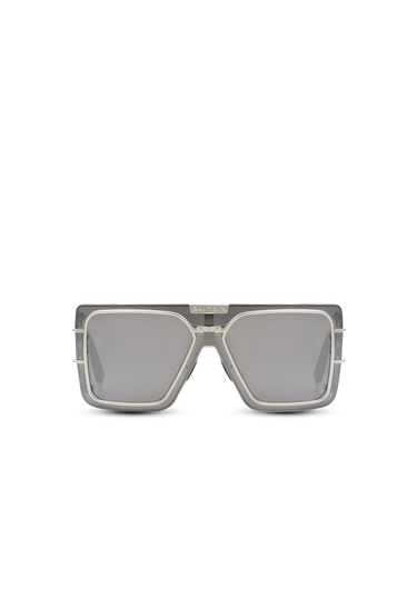 Gafas de sol Wonder Boy de titanio con forma de pantalla