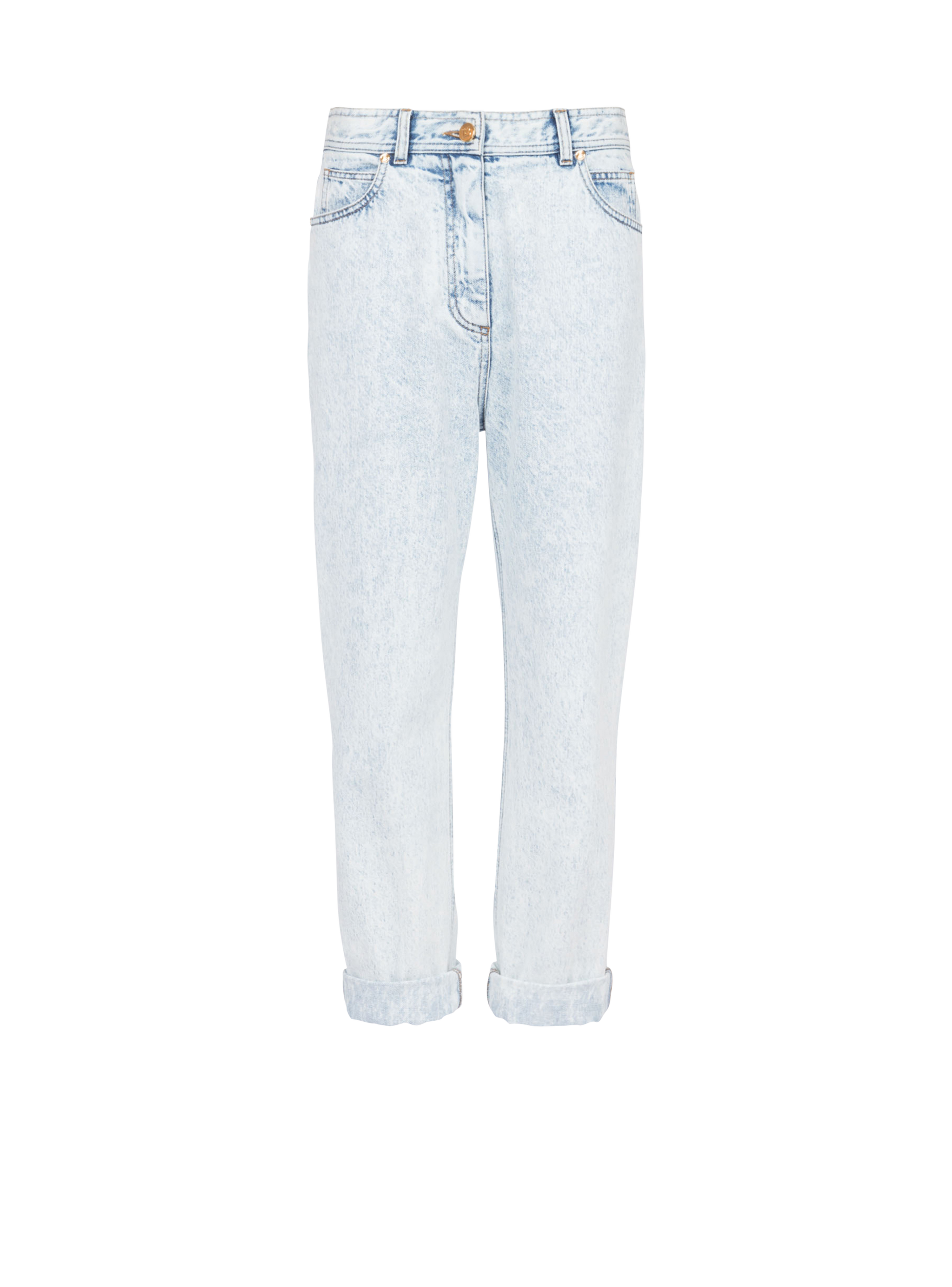 COLECCIÓN CÁPSULA DE VERANO - Jeans de algodón tipo boyfriend, azul